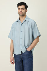 AIR LIGHT COMFORT SHIRT-S/BLU