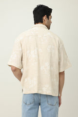 ZENRO PURE FORM SUMMER SHIRT-BEIGE