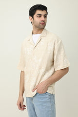 ZENRO PURE FORM SUMMER SHIRT-BEIGE