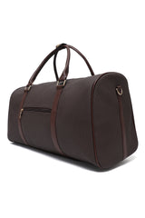 EXECUTIVE TRAVEL HOLDALL BAG-COFFEE
