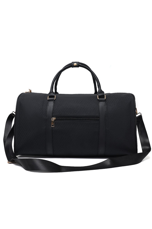 EXECUTIVE TRAVEL HOLDALL BAG-BLACK