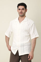 LEISURE SUMMER SHIRT-OFFWHITE