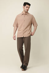 SUMMER DRIFT CASUAL SHIRT-KHAKI