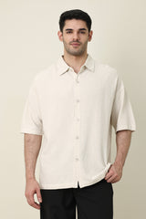 SUMMER DRIFT CASUAL SHIRT-BEIGE