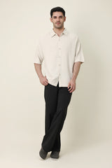 SUMMER DRIFT CASUAL SHIRT-BEIGE