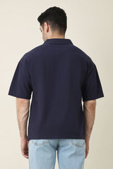 FLOWSTRUCT BUTTON SHIRT-DK/BLUE