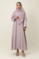 NATURAL ELEGANCE ABAYA-LAVENDER