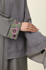 FINE ELEGANT MODEST ABAYA-OLIVE