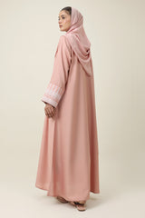ROUHANI ELEGANT EVERYDAY ABAYA-PINK