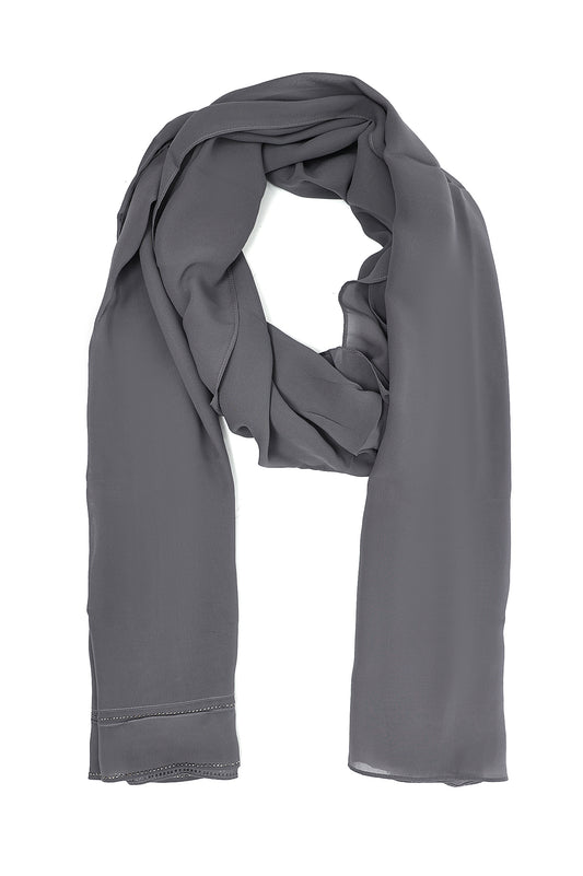 SOFT DRAPE ELEGANCE SCARF-OLIVE