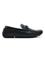 ASTON TEXTURED LOAFERS-BLACK