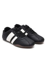 ICON STRIPE SNEAKERS-BLACK