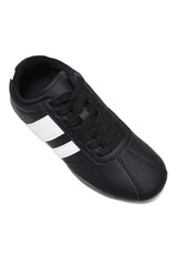 ICON STRIPE SNEAKERS-BLACK
