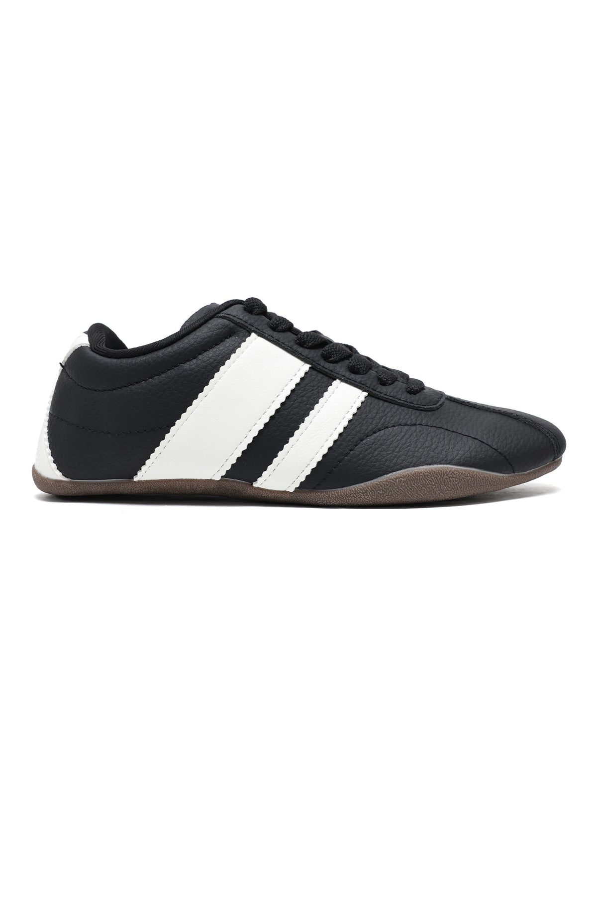 ICON STRIPE SNEAKERS-BLACK