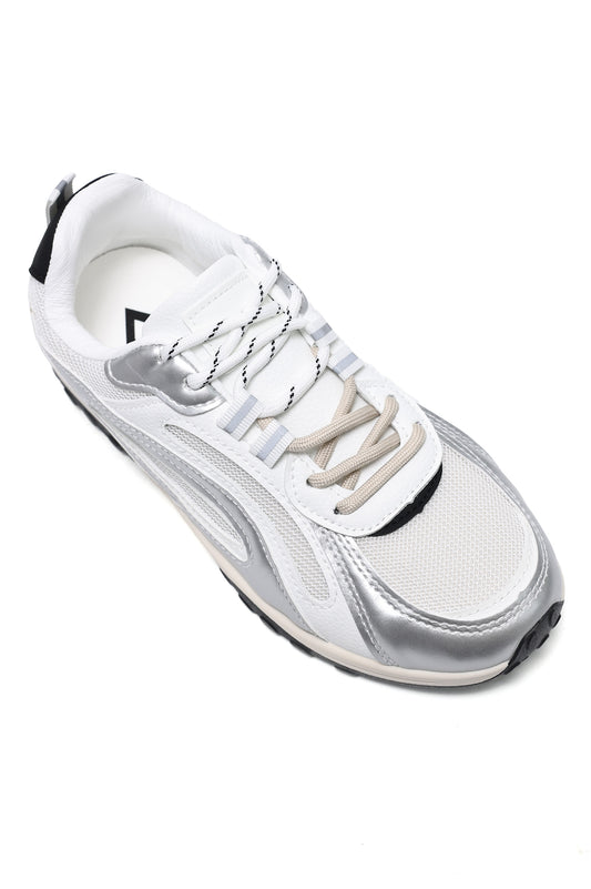 FLEX TRACK SNEAKERS-WHITE
