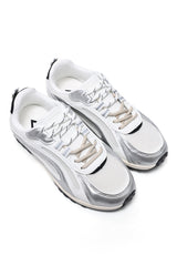 FLEX TRACK SNEAKERS-WHITE