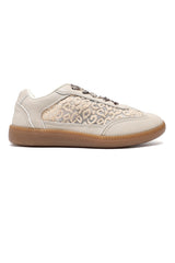 WILD LACE SNEAKERS-BEIGE