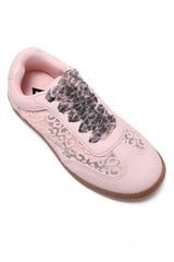 WILD LACE SNEAKERS-PINK