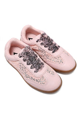 WILD LACE SNEAKERS-PINK