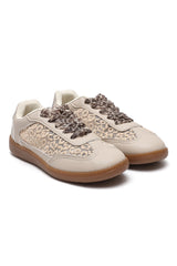 WILD LACE SNEAKERS-BEIGE