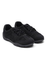 RIBBON CHARM SNEAKERS-BLACK