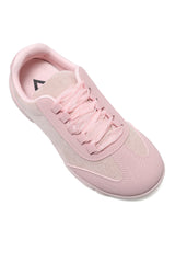 RIBBON CHARM SNEAKERS-PINK