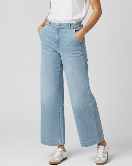 TRUEWIDE COTTON PANT-LT-BLUE