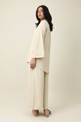 ZENORA FLOW CASUAL ENSEMBLE-BEIGE