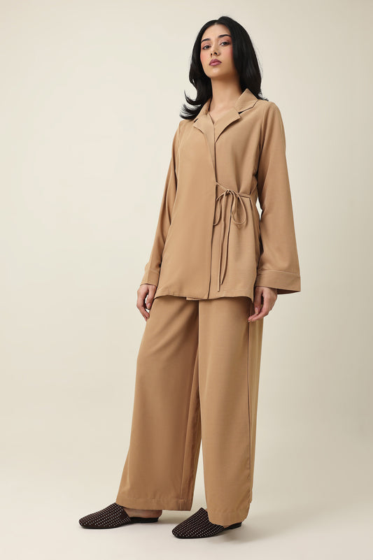 CALMERA MODERN LOUNGE ENSEMBLE-KHAKI