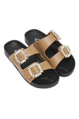CROSSLUX COMFORT SLIDE-KHAKI