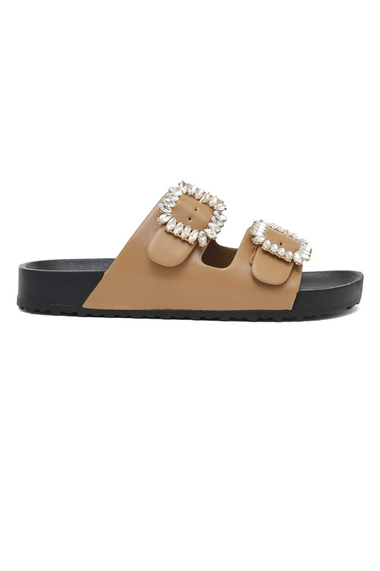 CROSSLUX COMFORT SLIDE-KHAKI