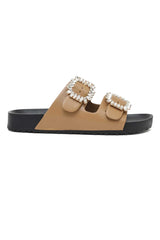CROSSLUX COMFORT SLIDE-KHAKI