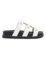 GLADIATOR COMFORT SLIDE-WHITE
