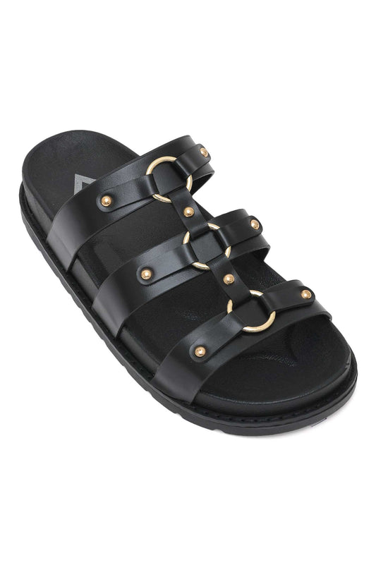 GLADIATOR COMFORT SLIDE-BLACK