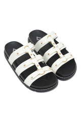 GLADIATOR COMFORT SLIDE-WHITE