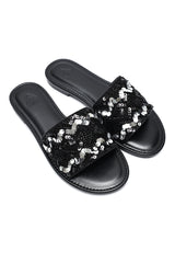 BOLD BAND SLIDE-BLACK