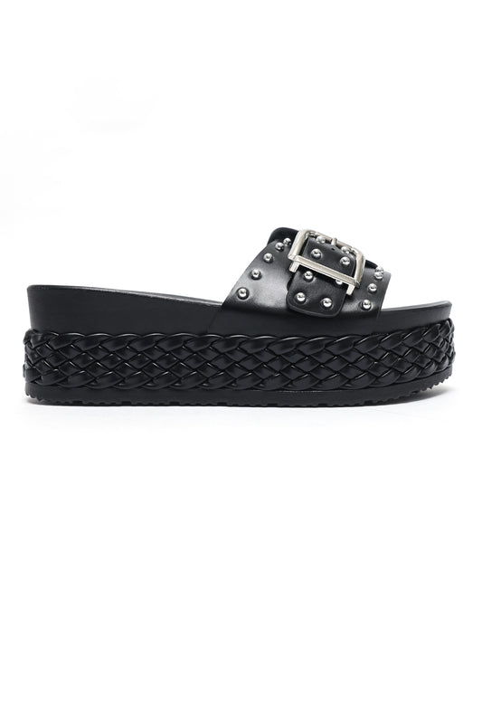 MIDSOLE BRAID COMFY-BLACK