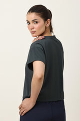 PURE MOTION SHORT T-SHIRT-GREY