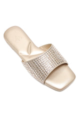 MOSAIC GLAM SLIDES-GOLD