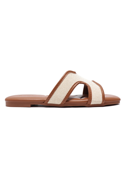 LEISURE CURVES SLIDES-CAMEL