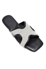 LEISURE CURVES SLIDES-BLACK