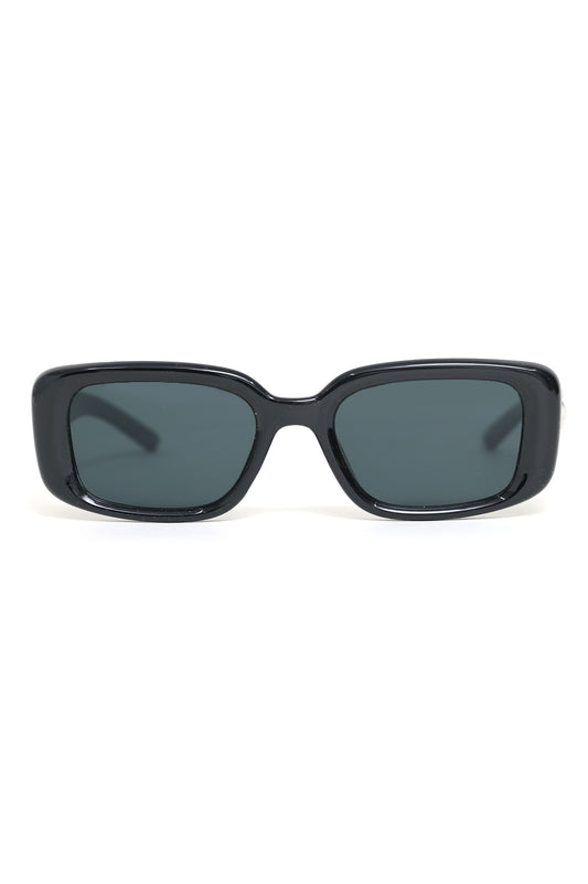 RECTANGULAR SUNGLASSES-BLACK