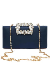 BROOCH PURSE-DARK-NAVY
