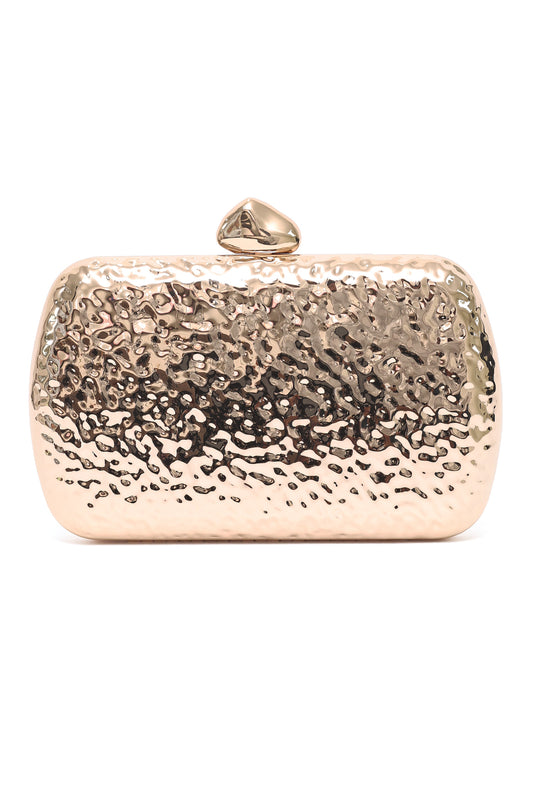 IMPERIAL SHINE CLUTCH-GOLD