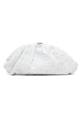 SPARKLE EVENING CLUTCH-WHITE