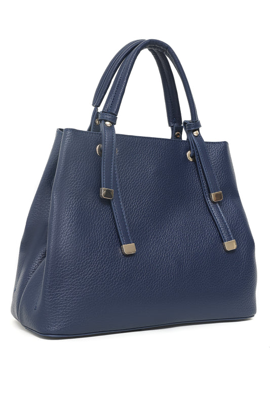 ELEGANCE LUXE TOTE-BLUE