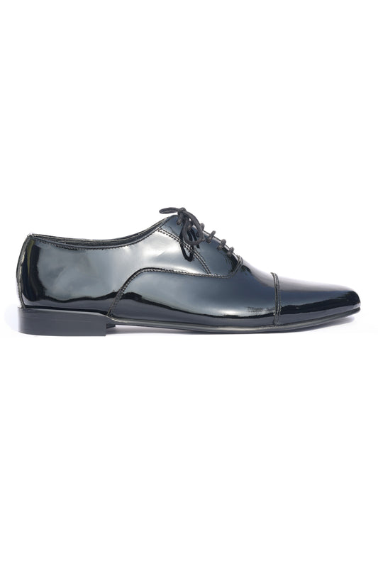 LEATHER SHOES-BLACK