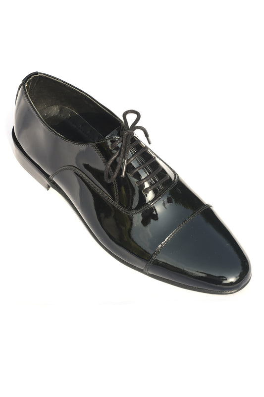 LEATHER SHOES-BLACK