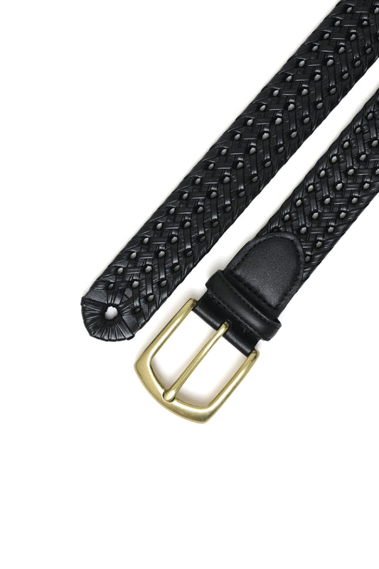 TWISTFORGE BURNISHED BELT-BLACK