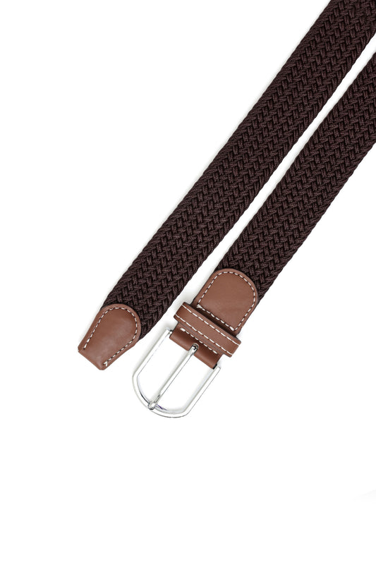 CROSSTENSE CASUAL BELT-COFFEE